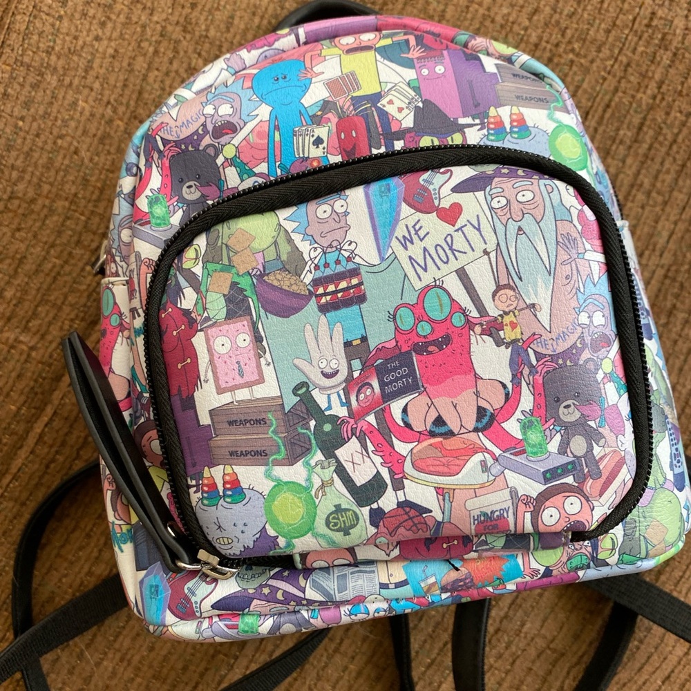 Rick and morty backpack Spencer’s